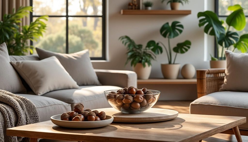 découvrez comment utiliser des glands de chêne déco pour apporter une touche naturelle et élégante à votre intérieur. idées créatives et conseils pour sublimer votre décoration.