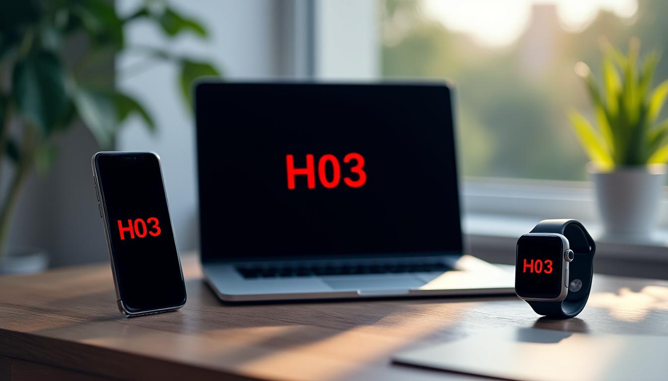 découvrez la signification du code h03 et son contexte d'utilisation pour mieux comprendre son impact et ses implications.