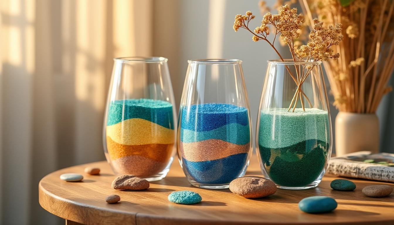 découvrez des astuces et idées créatives pour décorer votre intérieur avec du sable, apportant une touche naturelle et originale à votre décoration maison.