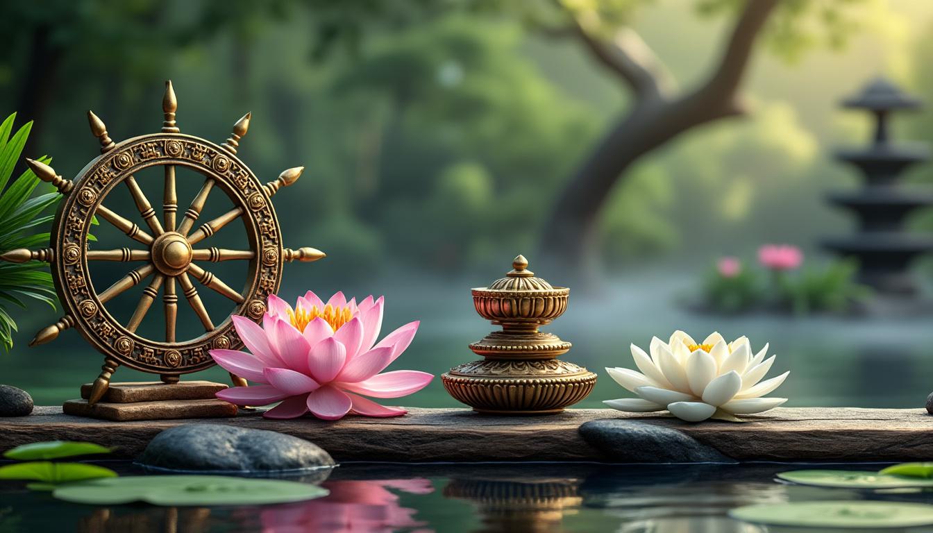 découvrez la signification des symboles bouddhistes et leur usage dans la tradition pour mieux comprendre leur importance spirituelle et culturelle.