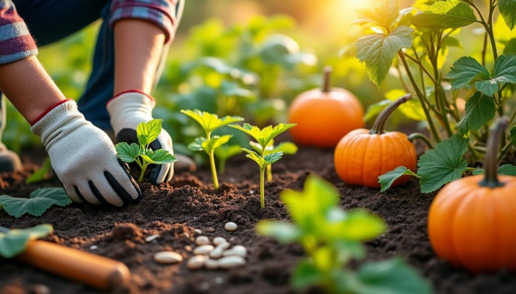 découvrez quand planter des potirons pour maximiser votre récolte. apprenez les meilleures périodes et conseils pratiques pour cultiver de magnifiques potirons dans votre jardin.
